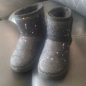 Kids Black Boots
